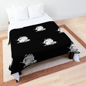 Black Summer Boat Comforter